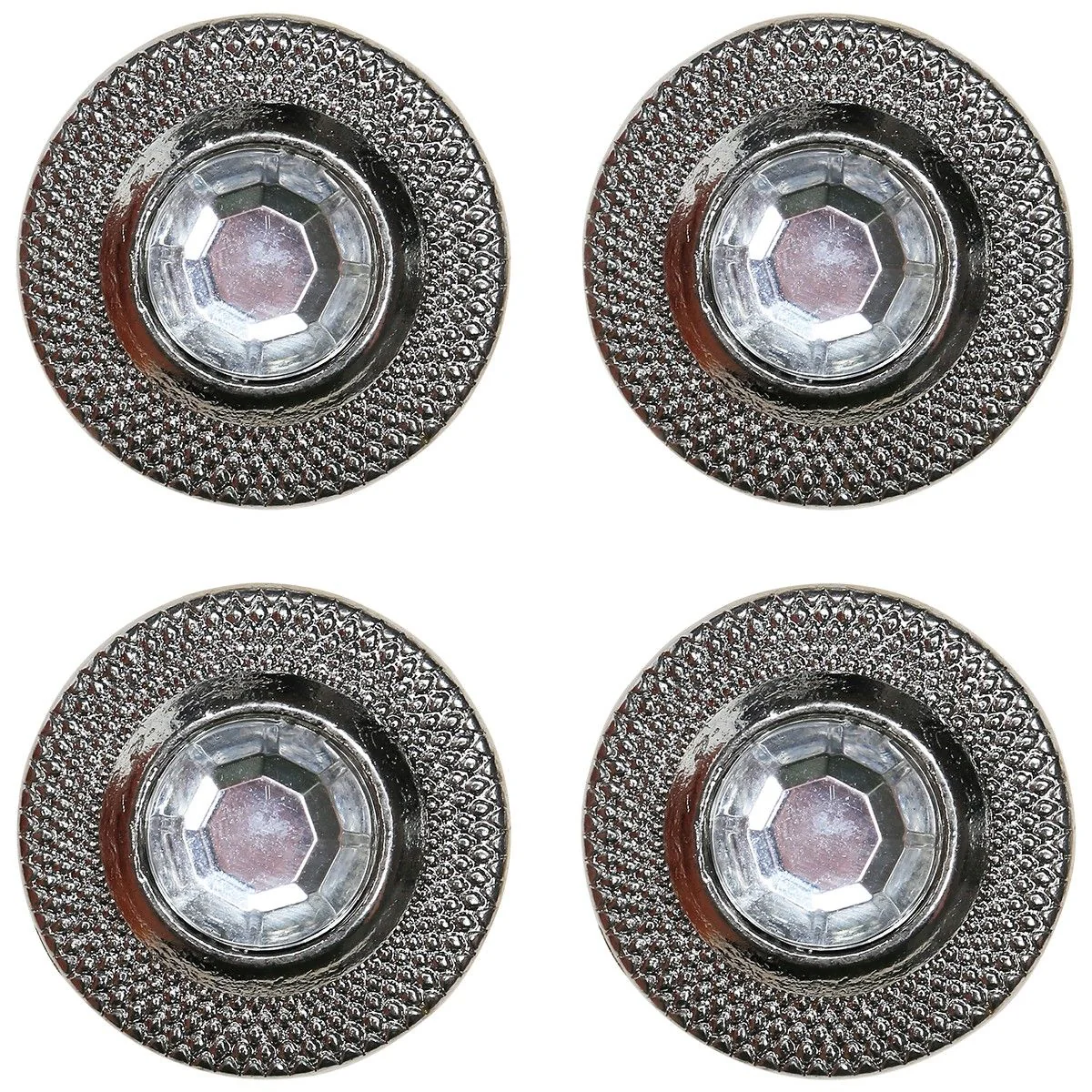Knoopjes met strass-steen - 17 mm - 4 stuks - Image 5