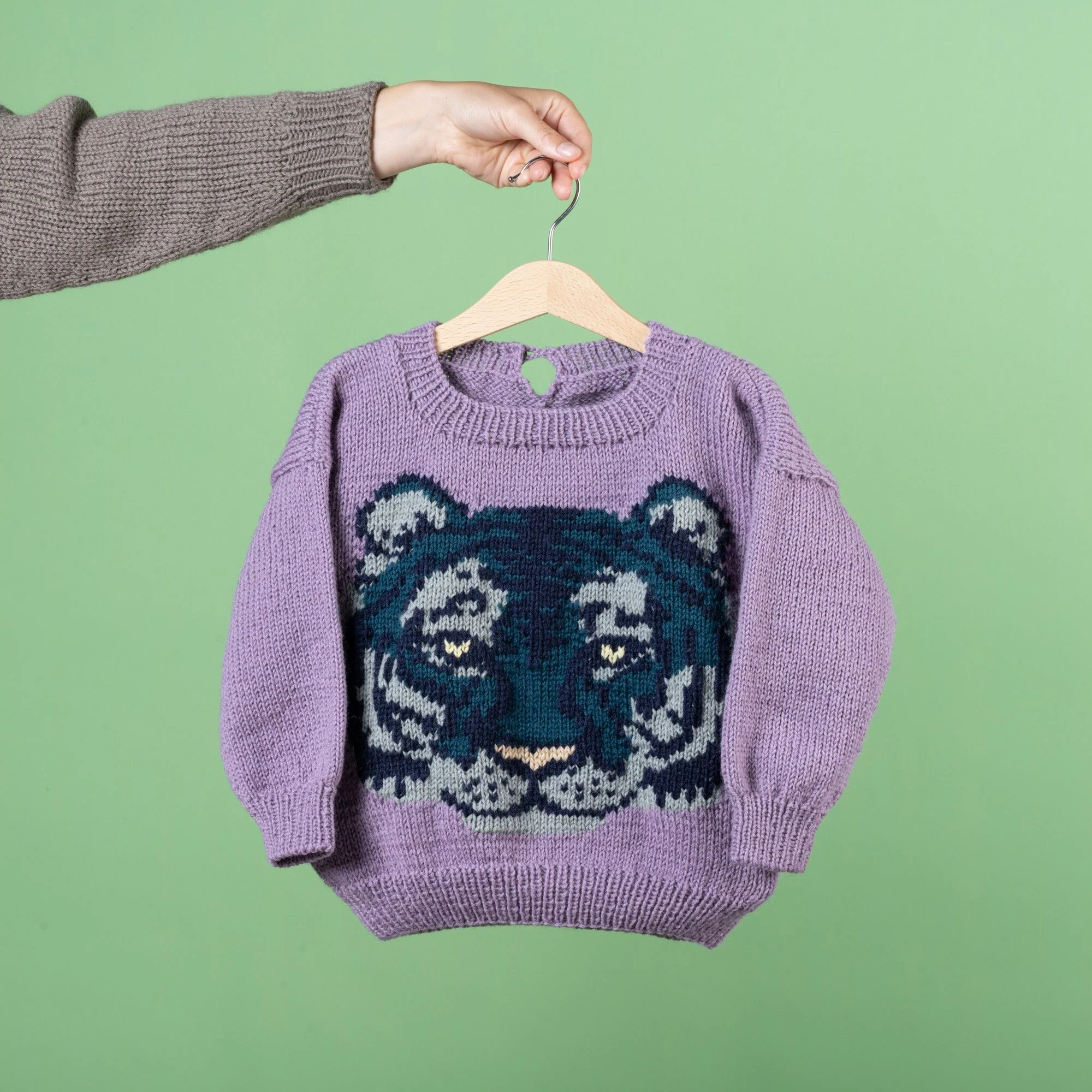 Mint Tiger - Kindertrui - Image 4