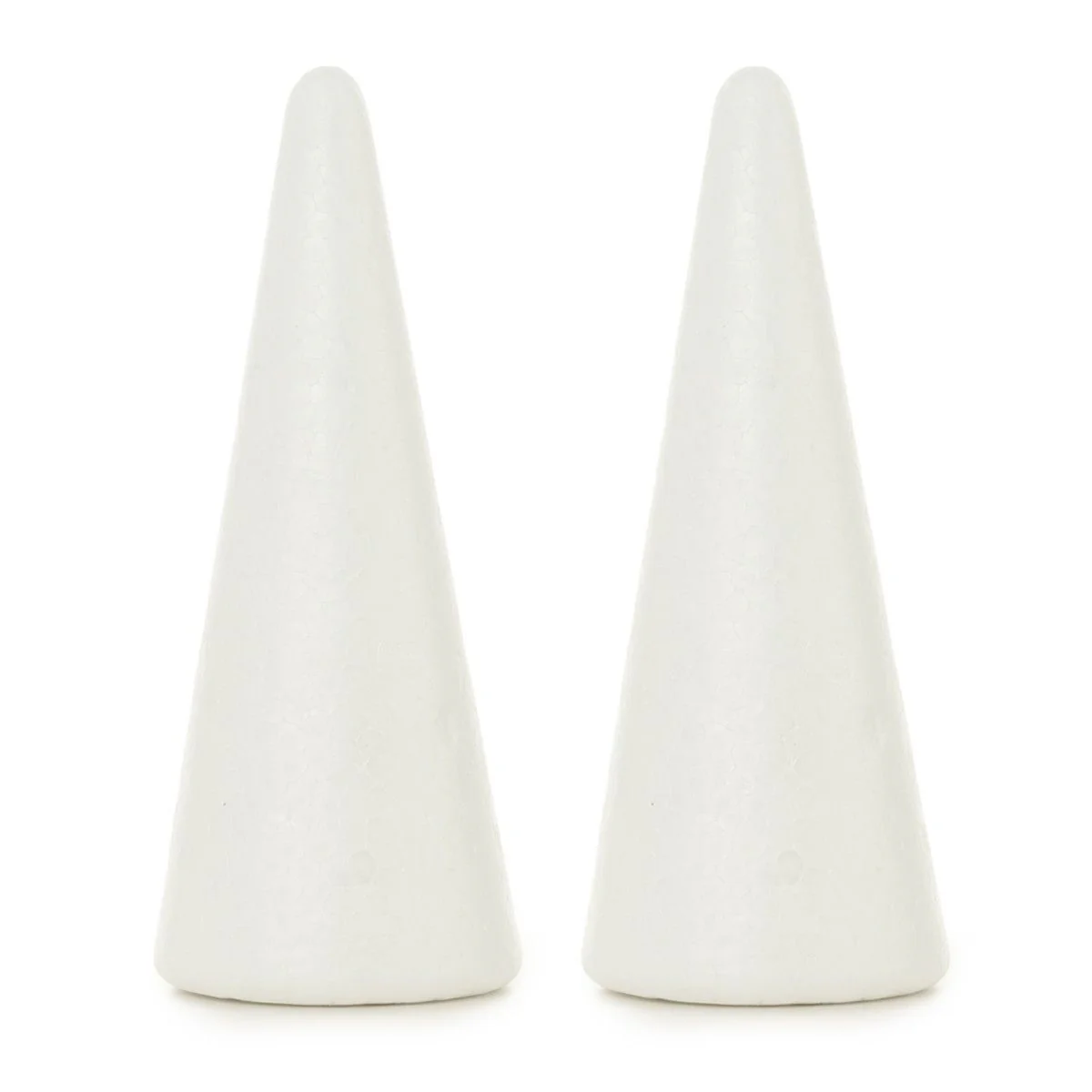 Piepschuim kegels - 2 st.