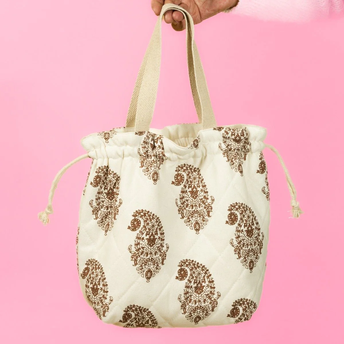 Projectbag - Quilt - Met treksluiting - Image 3